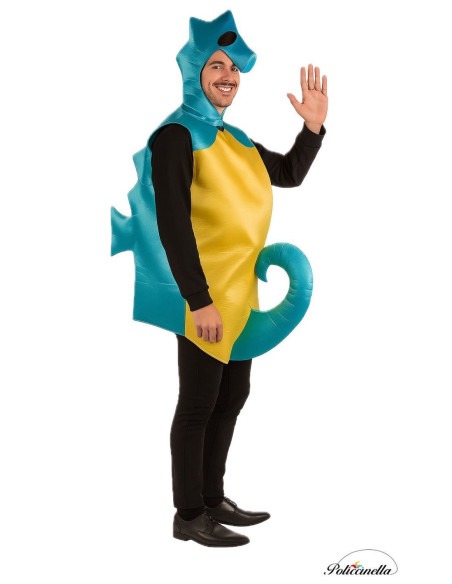 Disfraz Caballito Mar Talla Unica - de alta calidad, ideal para carnaval, fiestas temáticas y eventos especiales