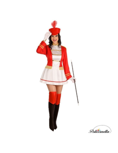disfarce Majorette tamanho m - Alta qualidade, ideal para carnaval, festividades temáticas e eventos especiais