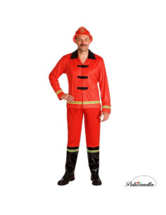 Kostüm Feuerwehrmann Größe L - Hohe Qualität, ideal für Karneval, Themenfeiern und besondere Events