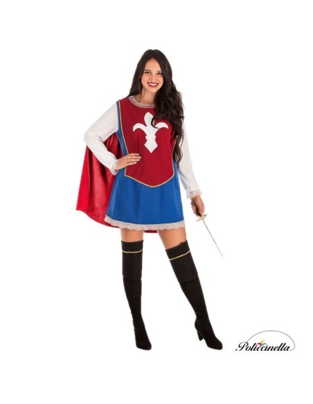 Costume Muskete Mosquete M - High Quality, Ideal for Carnival, Theme Festivities and Special Events