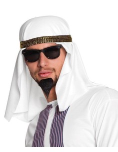 Cappello sceicco arabo - di alta qualità, ideale per auto, feste a tema ed eventi speciali