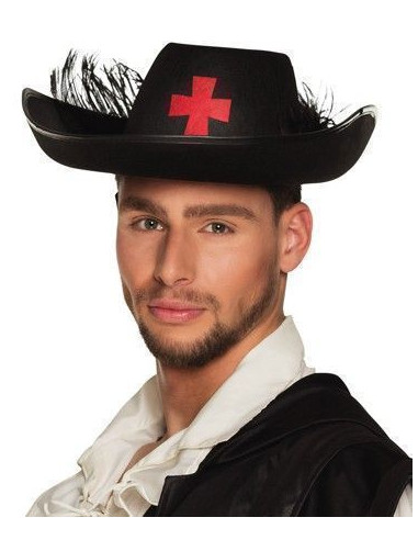 Chapeau Templier - Haute qualité, idéal pour carnaval, fêtes à thème et événements spéciaux