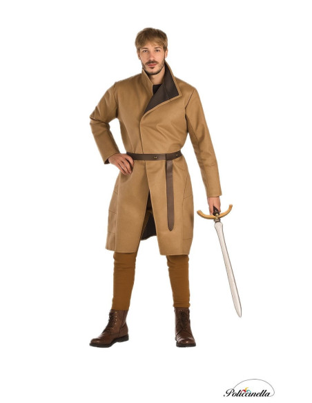 Tamanho da túnica medieval - alta qualidade, ideal para carnaval, festas temáticas e eventos especiais
