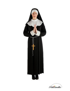 Disfrazzo Monja Talla Talla M - di alta qualità, ideale per auto, feste a tema ed eventi speciali 2