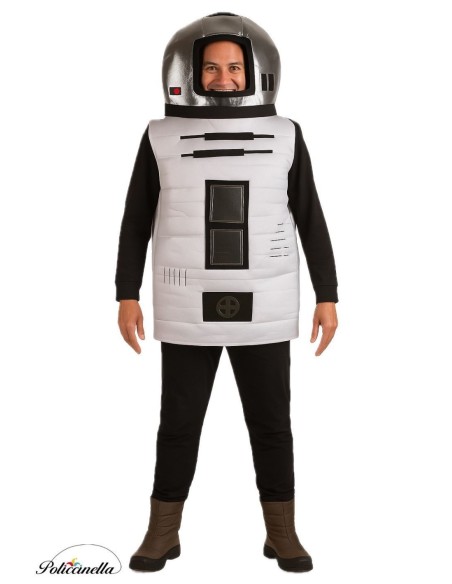 Kostüm Robotergröße L - Hohe Qualität, ideal für Karneval, Themenfeierlichkeiten und besondere Veranstaltungen