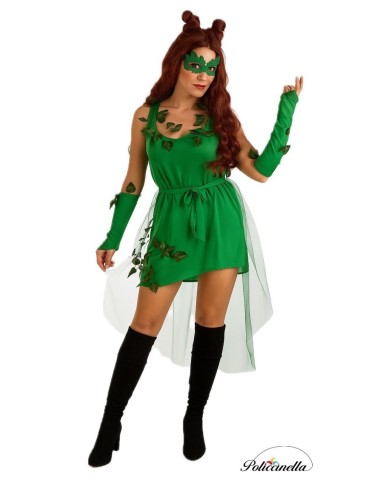 Super Villana Costume Ivy Size M - High Quality, Ideal for Carnival, Theme Festivities and Special Events
