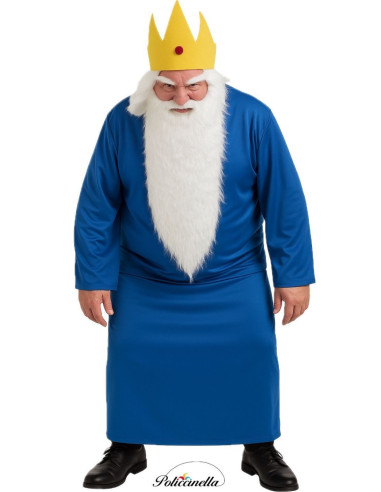 Disfraz Rey Blanco Talla L - de alta calidad, ideal para carnaval, fiestas temáticas y eventos especiales