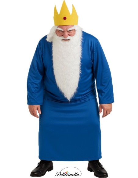 Déguisement White King size L - de haute qualité, idéal pour carnaval, festivités thématiques et événements spéciaux