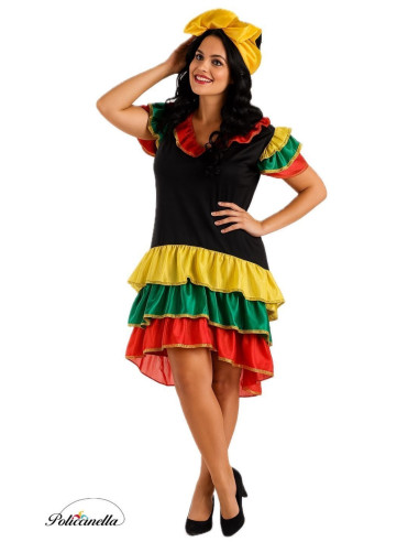 Déguisement Rumbera taille M - de haute qualité, idéal pour carnaval, festivités thématiques et événements spéciaux