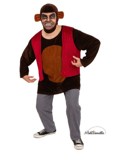 Disfraz Mono Asesino Talla L Nuevo - de alta calidad, ideal para carnaval, fiestas temáticas y eventos especiales
