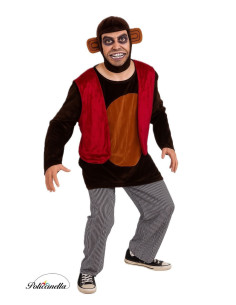 Disfraz Mono Asesino Talla L Nuevo - de alta calidad, ideal para carnaval, fiestas temáticas y eventos especiales 2