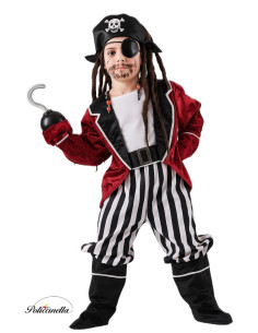 Disfrazzo Pirata - di alta qualità, ideale per auto, feste a tema ed eventi speciali