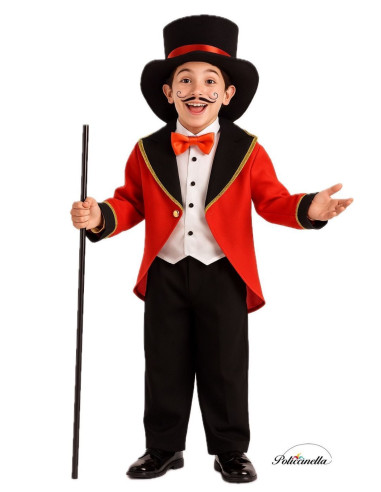 Disfraz Presentador Circo - de alta calidad, ideal para carnaval, fiestas temáticas y eventos especiales