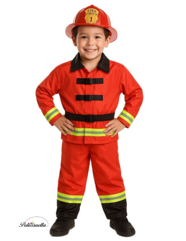 Disfraz Bombero - de alta calidad, ideal para carnaval, fiestas temáticas y eventos especiales