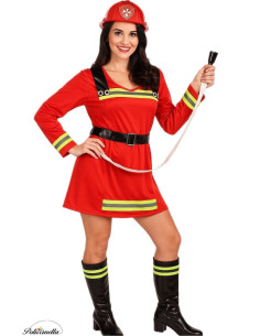 Disfraz Bombera Talla M - de alta calidad, ideal para carnaval, fiestas temáticas y eventos especiales