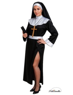 disfarce Monja tamanho m - Alta qualidade, ideal para carnaval, festividades temáticas e eventos especiais