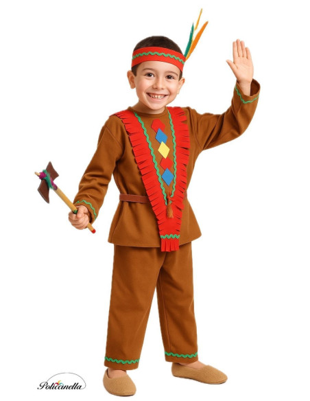 Costume Indian - High quality, ideal for carnival, themed parties and special events