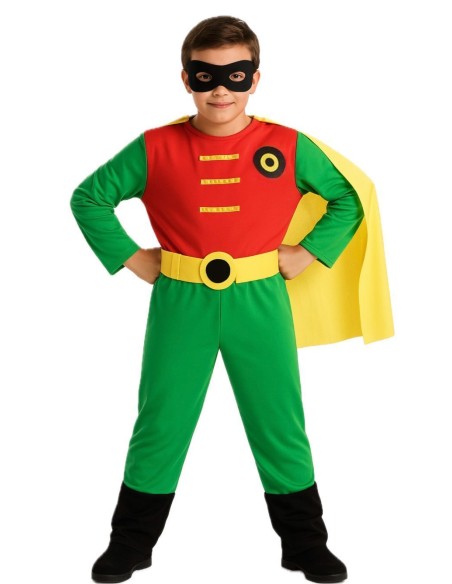 disfarce Super Robin - Alta Qualidade, Ideal para Carnaval, Festividades Temáticas e Eventos Especiais