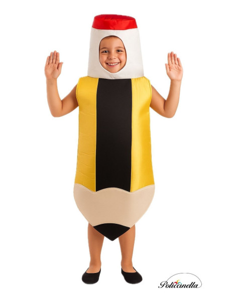 Costume Lapiz Size Unique - High Quality, Ideal for Carnival, Theme Festivities and Special Events