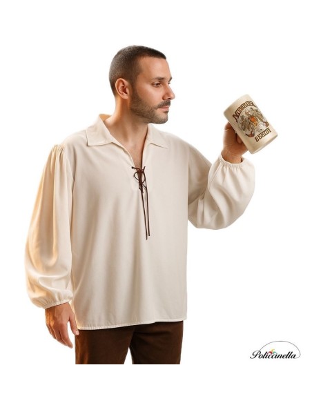 Costume Medieval Size L - High Quality, Ideal for Carnival, Theme Festivities and Special Events