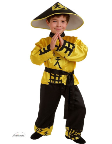 Kostüm Chinesisch - Hohe Qualität, ideal für Karneval, Themenfeierlichkeiten und besondere Veranstaltungen