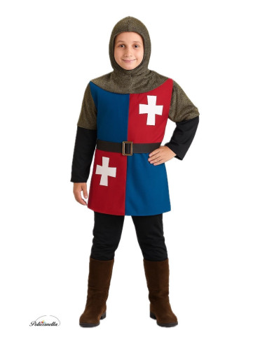 Disfrazzo Medieval Blue - di alta qualità, ideale per auto, feste a tema ed eventi speciali