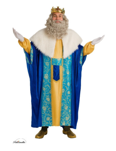 Disfraz Rey Melchor Talla L - de alta calidad, ideal para carnaval, fiestas temáticas y eventos especiales