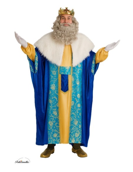 Costume King Melchor Size L - High Quality, Ideal for Carnival, Theme Festivities and Special Events