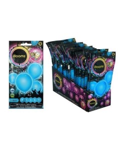 heoms LED Ballons - Sac bleu 5UDS - Haute qualité, idéal pour carnaval, fêtes à thème et événements spéciaux