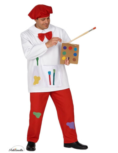 Disfraz Pintor Talla L - de alta calidad, ideal para carnaval, fiestas temáticas y eventos especiales