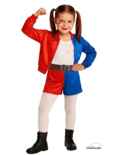 Costume Assassin cheerleader 8/10 years - High quality, ideal for carnival, theme parties and special events