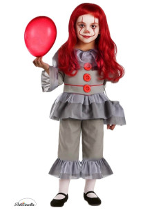 Costume Clown - High Quality, Ideal for Carnival, Theme Festivities and Special Events