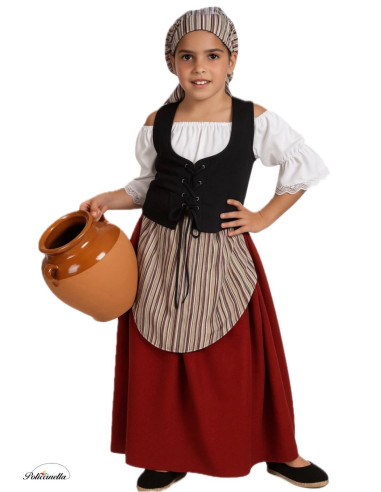 Disfraz Mesonera - de alta calidad, ideal para carnaval, fiestas temáticas y eventos especiales