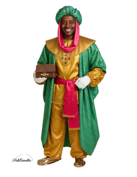 Déguisement King Baltasar Taille L - de haute qualité, idéal pour carnaval, festivités de thème et événements spéciaux