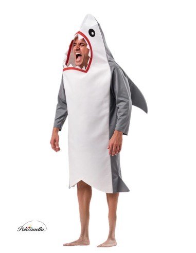 Costume Tiburon Size L - High Quality, Ideal for Carnival, Theme Festivities and Special Events