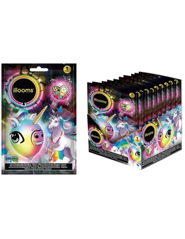 osooms LED Ballons de LED - Unicorn Globe - Haute qualité, idéal pour carnaval, fêtes à thème et événements spéciaux