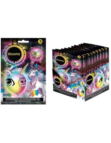 illooms globo led - globo unicorno - di alta qualità, ideale per auto, feste a tema ed eventi speciali