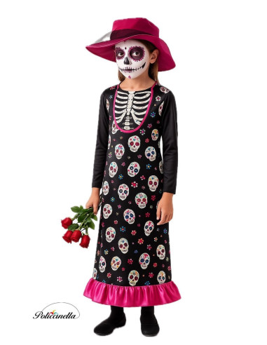 Costume Catrina - High quality, ideal for carnival, themed parties and special events