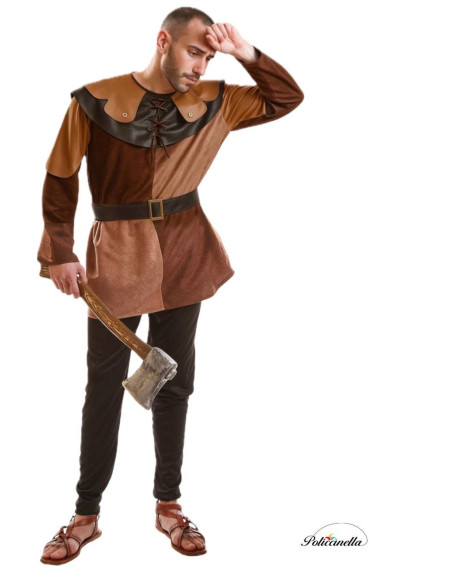 Disfraz Medieval Marrón Talla L - de alta calidad, ideal para carnaval, fiestas temáticas y eventos especiales