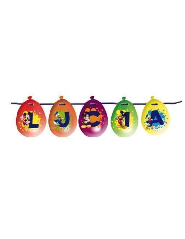 Abecedario mickey - de alta calidad, ideal para carnaval, fiestas temáticas y eventos especiales