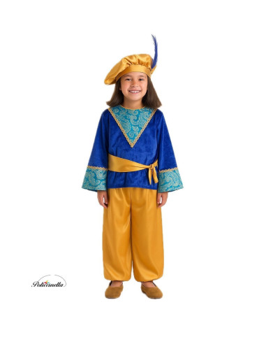 Costume Melchor Paje - High Quality, Ideal for Carnival, Theme Festivities and Special Events