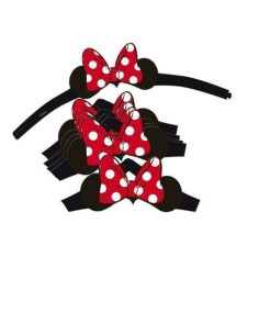 6 OREJITAS MINNIE - Hohe Qualität, ideal für Karneval, thematische Feste und besondere Events