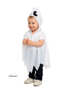 Disfraz Fantasma 2/3 Nuevo - de alta calidad, ideal para carnaval, fiestas temáticas y eventos especiales 2