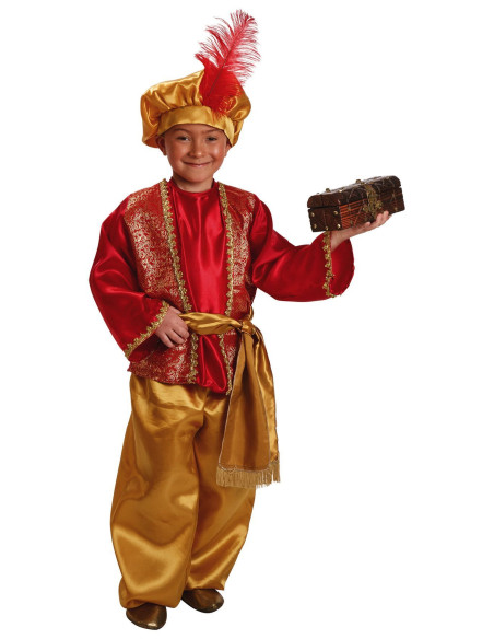 Costume Gaspar Paje - High Quality, Ideal for Carnival, Theme Festivities and Special Events