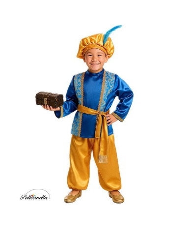 Costume Melchor Paje - High Quality, Ideal for Carnival, Theme Festivities and Special Events
