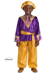 Costume Baltasar Paje - High Quality, Ideal for Carnival, Thematic Festivities and Special Events
