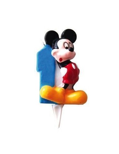 Candle Mickey N? 1 - High quality, ideal for carnival, themed parties and special events