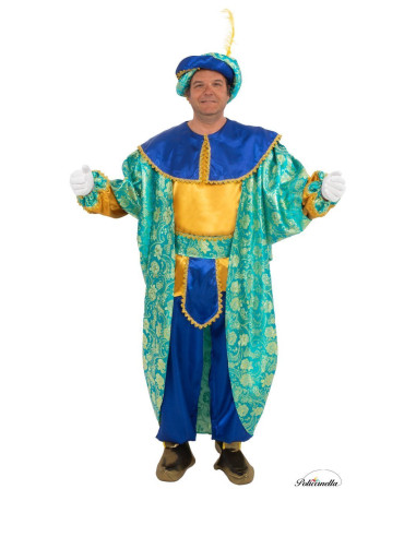 Disfraz Rey Baltasar Talla L Nuevo - de alta calidad, ideal para carnaval, fiestas temáticas y eventos especiales