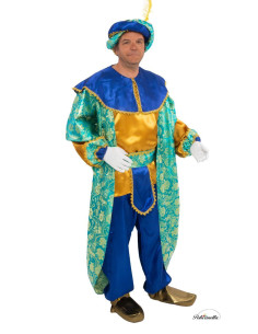 Disfraz Rey Baltasar Talla L Nuevo - de alta calidad, ideal para carnaval, fiestas temáticas y eventos especiales 2