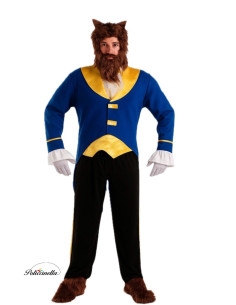 Costume Beast Size L - High Quality, Ideal for Carnival, Theme Festivities and Special Events